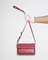 Valentino Red and Rubin Flap Bag, front view